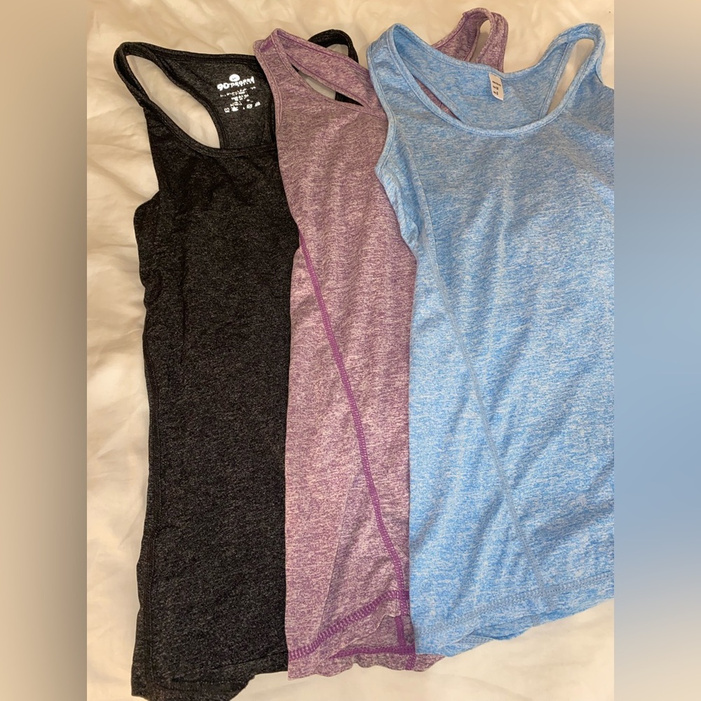 Set of 3 Workout Tops